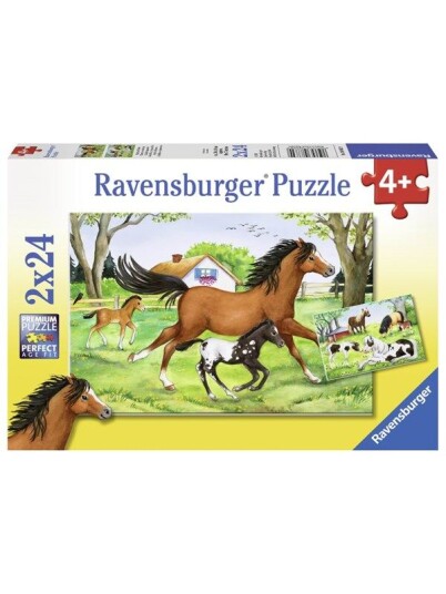 Ravensburger World Of Horses 2x24p