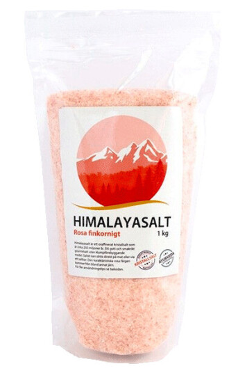 Himalayasalt Rosa Fint 1 kg