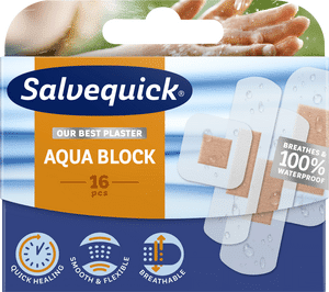 Salvequick Aqua Block   16 stk
