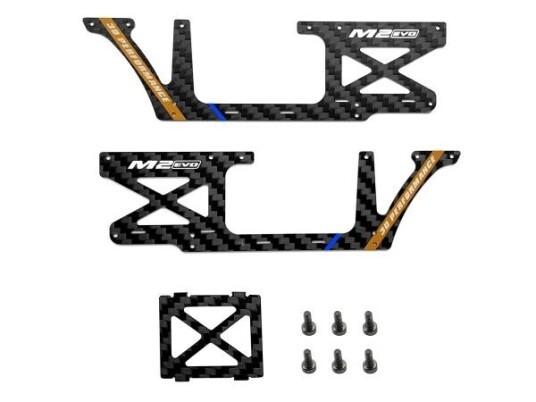 OMP OSHM2326W Fuselage Carbon Panel Set White