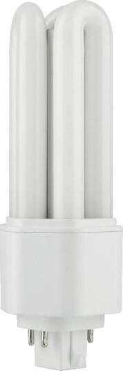 Spl 14cm / 10W GX24q 4 LED pære 1450lm 4000K opalglass 4 pin Kulør : Nøytral