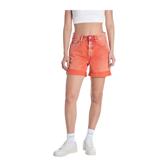 Replay Dame Shorts Oransje W31,