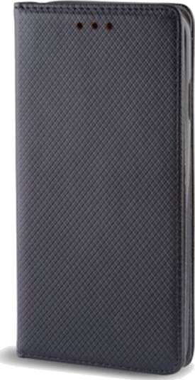 Smart Magnet Deksel iPhone 15 Pro Kunstskinn/TPU Svart