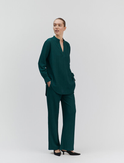 Rosemunde Borneo Trousers - Green - XS