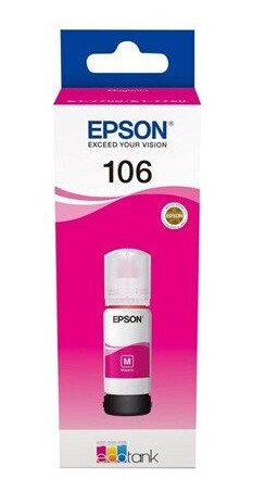 Epson 106 - Original Magenta Ink - Blekkpatron Rød Epson 106 - Original Magenta Ink - Blekkpatron Rød