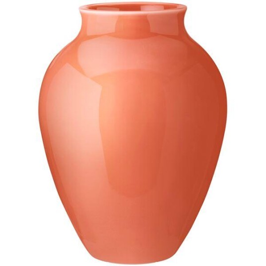 Knabstrup Keramik Knabstrup vase 27 cm korall Knabstrup Keramik Knabstrup vase 27 cm korall