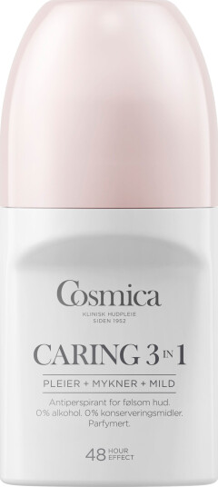 Cosmica Caring 3-in-1 Antiperspirant roll-on 50 ml