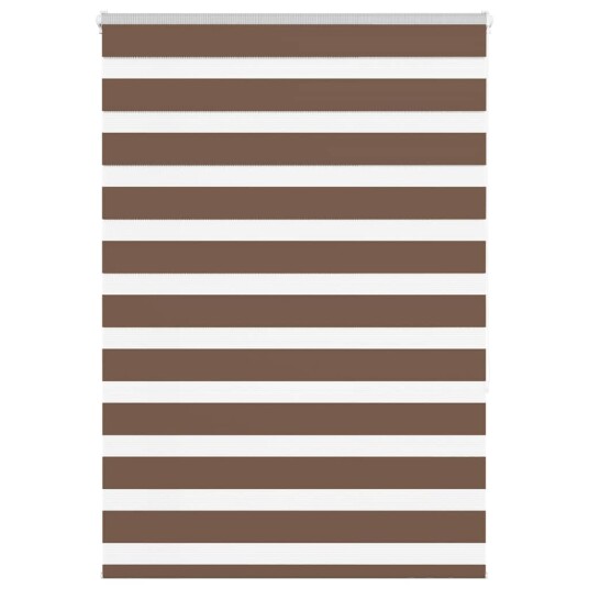 Sebragardin brun 110x150 cm stoff bredde 105,9 polyester