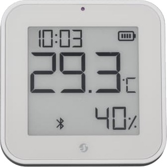Shelly BLU H&T Display ZB Sensor Hvit