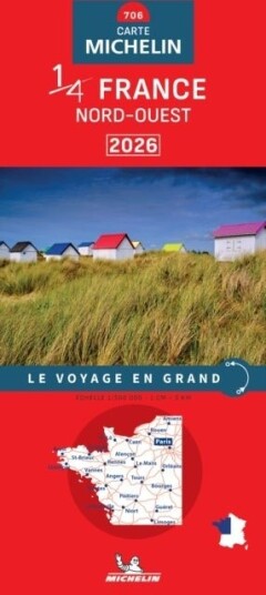Northwestern France 2026 - Michelin National Map 706 Northwestern France 2026 - Michelin National Map 706