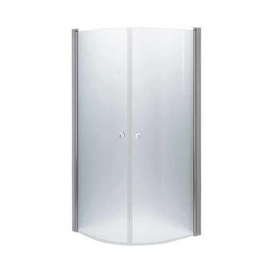 INR Iconic Nordic Rooms Dusjhjørne Linc Niagara Frostet / Stripe Glass Stone 80x90cm