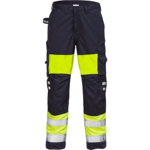 Fristads Byxa Flamskyddad Dam 2776 Aths Klass 1 Varselgul/marinblå 48