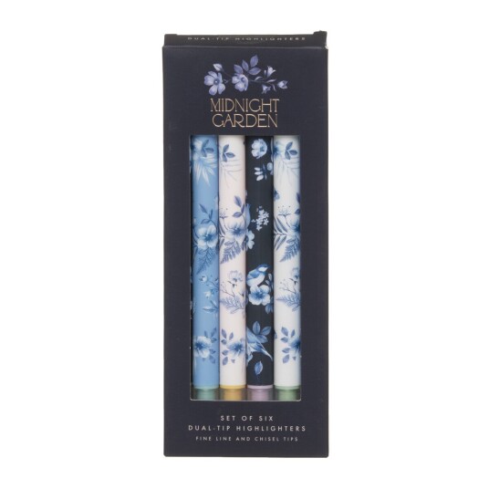 WhSmith Highlighter I Eske 3 Pk Midnight Garden