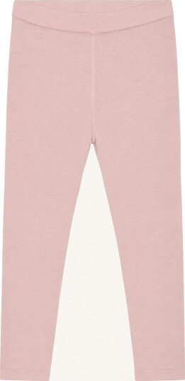 Hust and Claire   Leggings i ull/bambus Dusty Rose