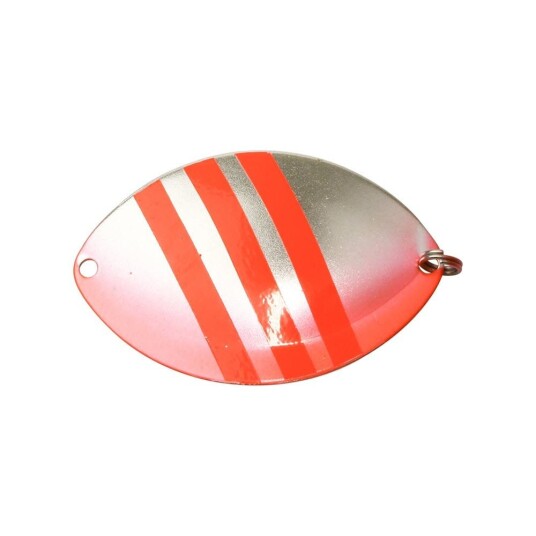 Lidmans Rauto røyeblink 60 mm, 15 gram - sølv/rød