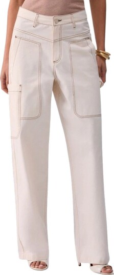 Liu Jo Dame Bukser Beige W25,