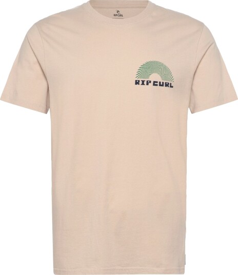 Rip Curl Aots Rising Tee CreaM Rip Curl Aots Rising Tee CreaM