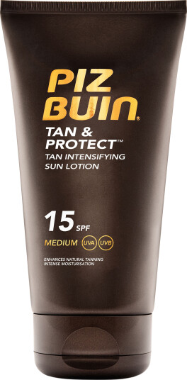 Piz Buin Tan & Protect Solkrem SPF 15 150 ml - Fuktighetsgivende med Anti-age effekt