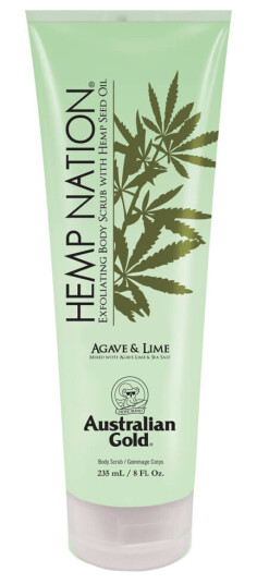 Australian Gold Hemp Nation Agave & Lime Body Scrub 235 ml Selvbruning Australian Gold Hemp Nation Agave & Lime Body Scrub 235 ml Selvbruning