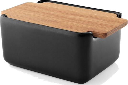 Eva Solo Nordic kitchen smørboks eikelokk 10 x 15 cm Sort