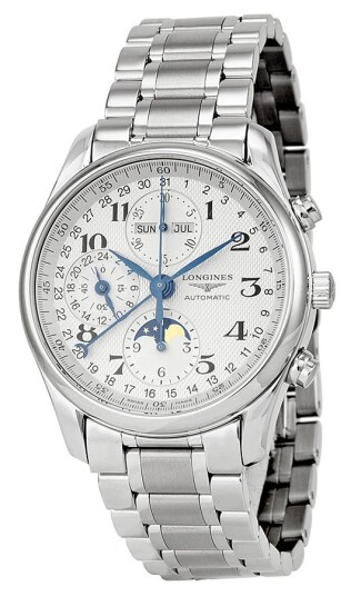 Longines Herreklokke L2.673.4.78.6 Master Sølvfarget/Stål Ø40 mm