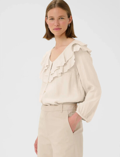 InWear Adeliaiw Blouse - White - 38 InWear Adeliaiw Blouse - White - 38