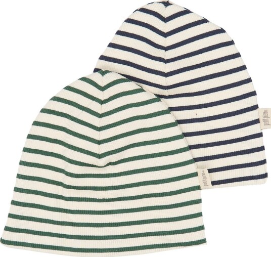 Petit Piao Ppsky Beanie 2 Pack Navy 104/116 Petit Piao Ppsky Beanie 2 Pack Navy 104/116