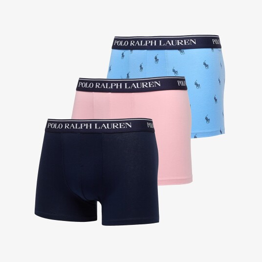 Polo Ralph Lauren Classic Stretch Cotton Trunk 3 Pack Pink XXL