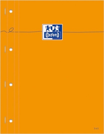 Oxford 100106289 Monokromatisk Orange A4 Mat 80 G/M² Universel