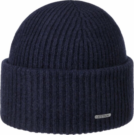 Stetson Men's Beanie Merino OneSize, Navy Stetson Men's Beanie Merino OneSize, Navy