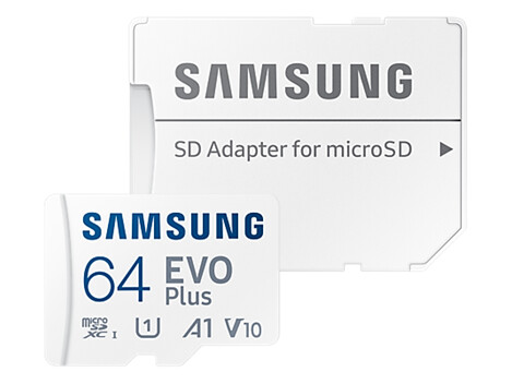 Samsung EVO Plus microSD/SD-card - 130/130MB - 64GB