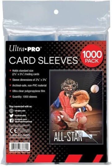 Ultra Pro Card Sleeves (1000 stk)