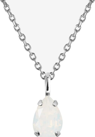 Caroline Svedbom Childhood Birthstone Necklace Rhodium - JUNE - One Size