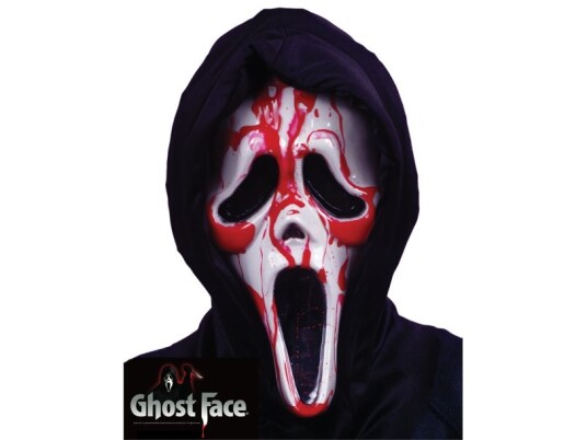 Partychimp Ghost Face Maske Blødende