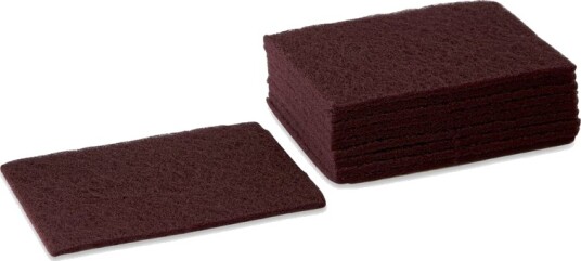 Fleece non wowen slipeark 150x230mm  10 stk. Farger Rød 320