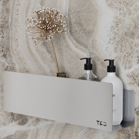 T&B HYLLE LARGE T2 BØRSTET ALU
