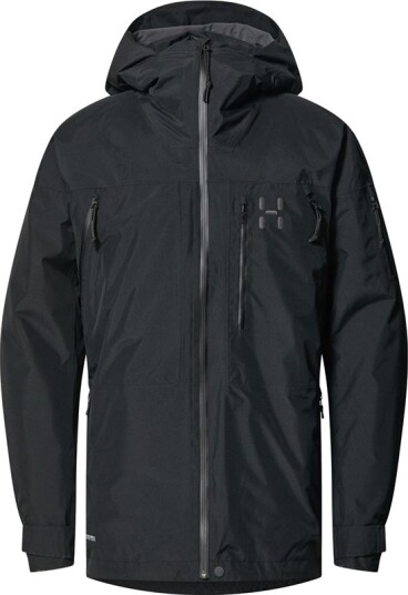 Haglöfs Latnja GTX Isolert Vinterjakke Herre True Black