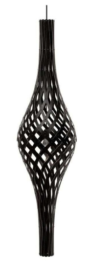 David Trubridge - Nikau Pendel Svart 2 Sider