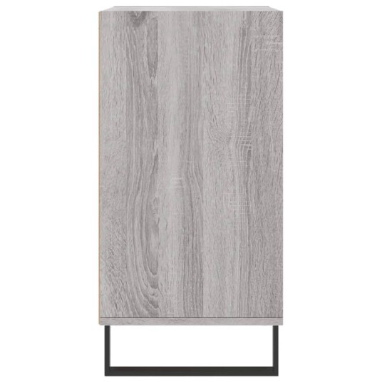 vidaXL Skjenk grå sonoma 57x35x70 cm konstruert tre