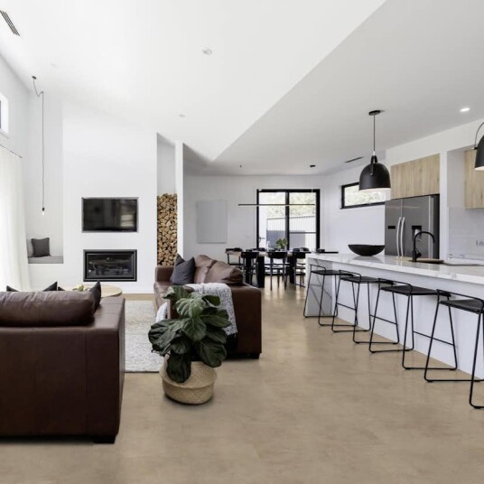 Gerflor Vinylgulv Virtuo 55 Rigid Acoustic Tavla Beige