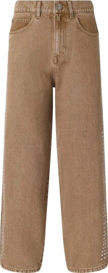 Pinko Dame Jeans Beige W27,