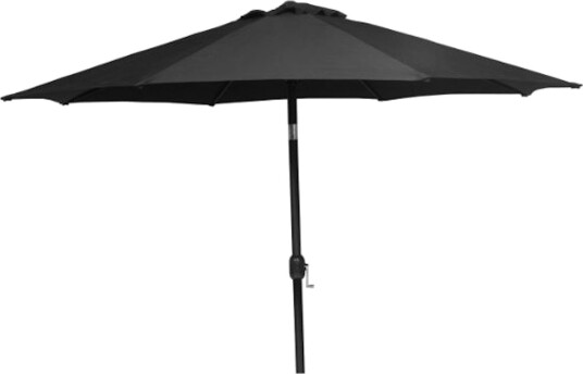 Hillerstorp Parasoll Svart 300 cm Svart Hillerstorp Parasoll Svart 300 cm Svart