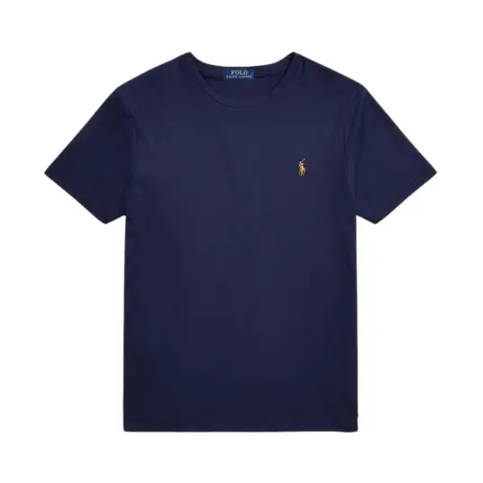 Ralph Lauren T-Shirt Ss Pima French Navy