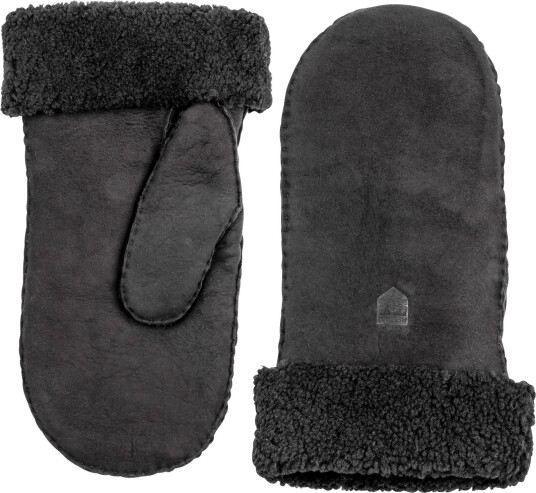 Hestra Sheepskin Mitt Svart 7 Hestra Sheepskin Mitt Svart 7