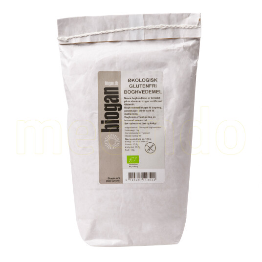 Biogan Bokhvetemel Glutenfri Ø 1 Kg