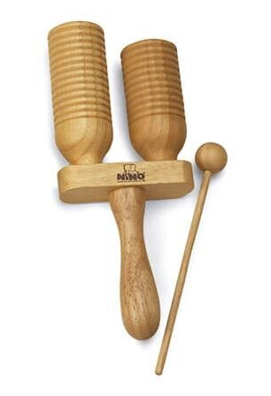 Nino Percussion 560 Wooden Ago-Go Bjelle Nino Percussion 560 Wooden Ago-Go Bjelle
