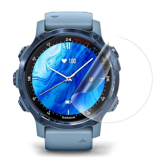 INCOVER Garmin Descent Mk2S Skjermbeskytter - Gjennomsiktig