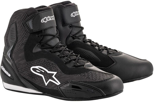 Alpinestars Faster 3 Rideknit Motorsykkel Sko Svart Alpinestars Faster 3 Rideknit Motorsykkel Sko Svart