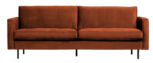 BePureHome Rodeo Classic 2,5-seter. Sofa - Rust Velur