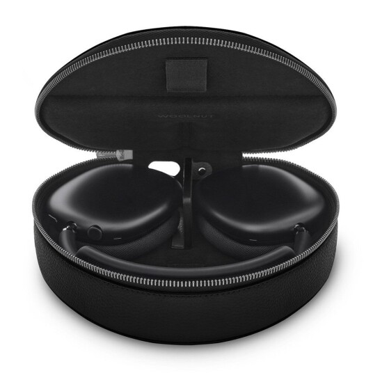 WOOLNUT AirPods Max Ekte Skinn Case - Svart